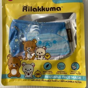 NEW Sealed Rilakkuma Face Mask